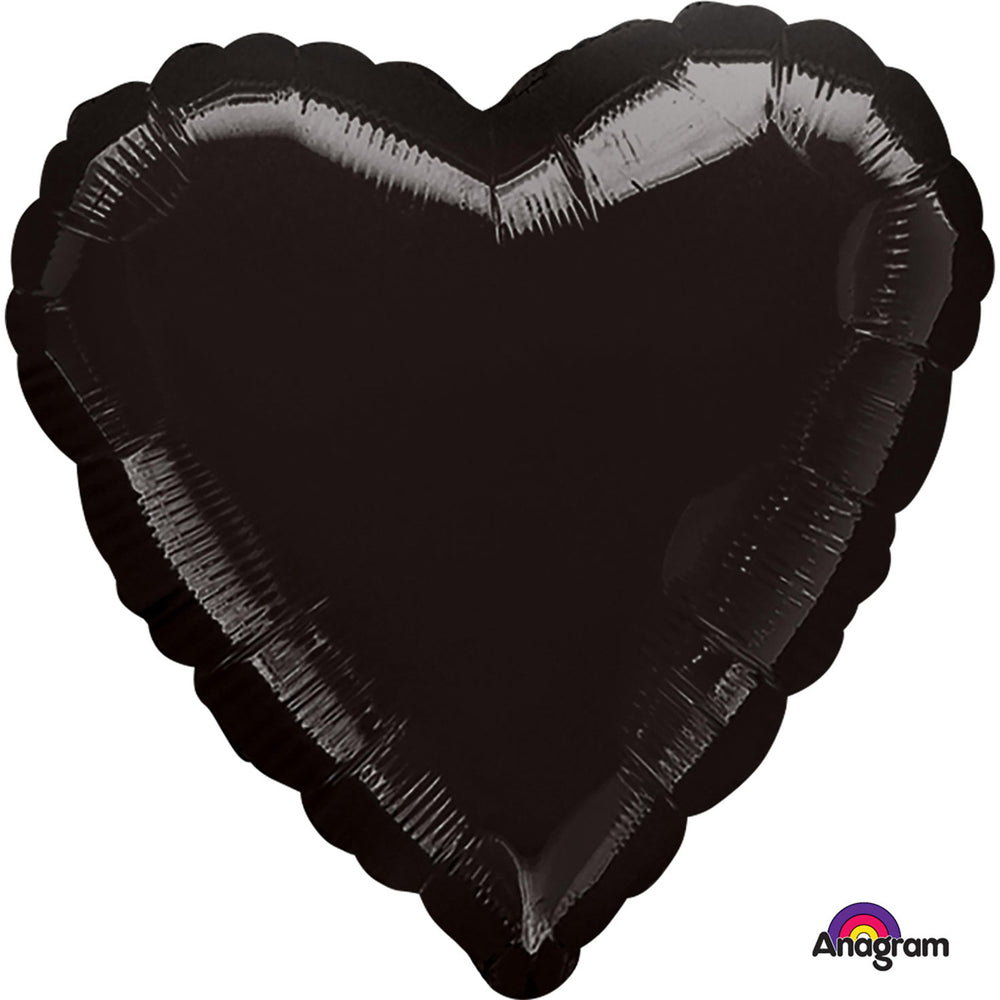 Anagram Black Heart Standard Foil