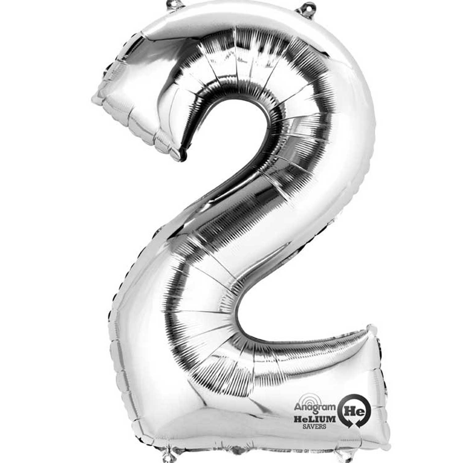 Anagram Minishape Anagram Silver Foil Numbers 0-9