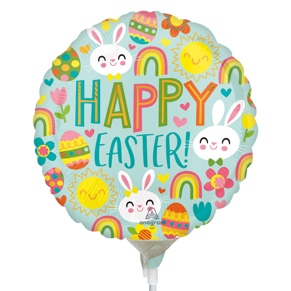 Anagram MiniShape Happy Easter Icons Foil