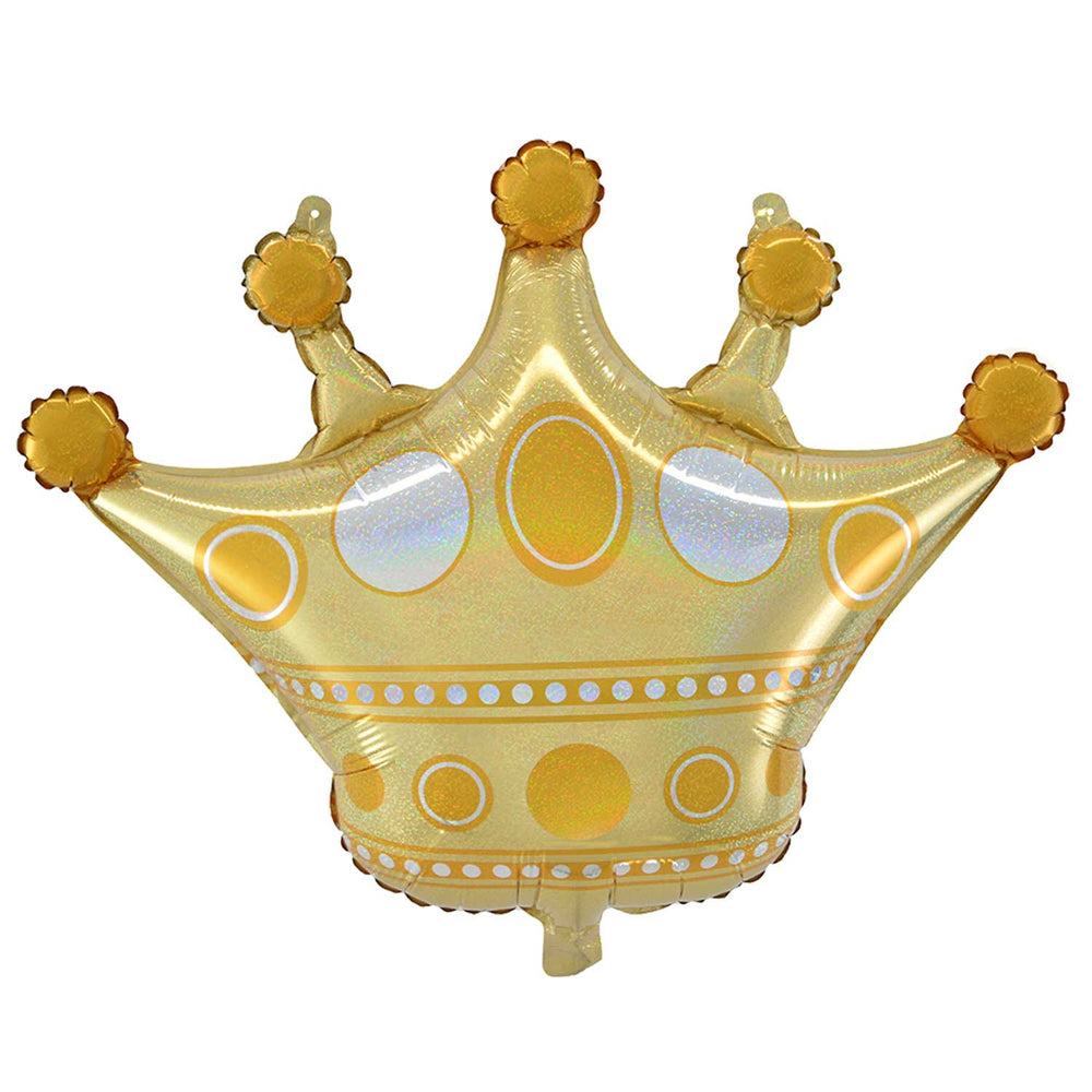 Amscan Golden Crown Large Shape Foil