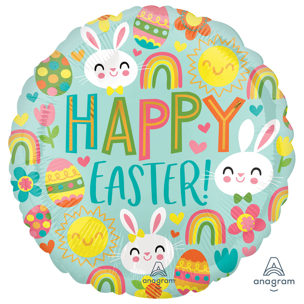 Anagram Happy Easter Icons Foil
