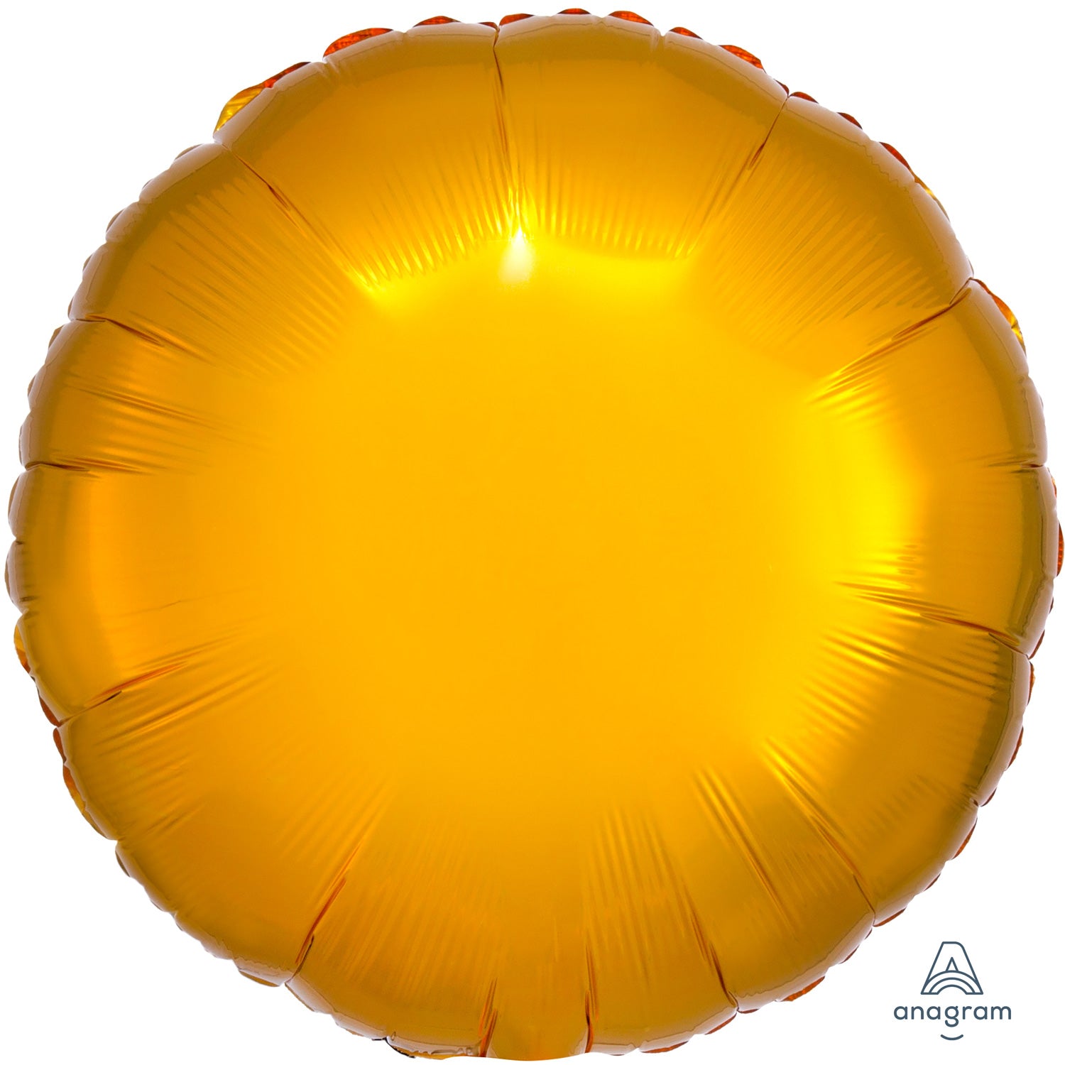 Anagram Metallic Gold Circle Standard Foil
