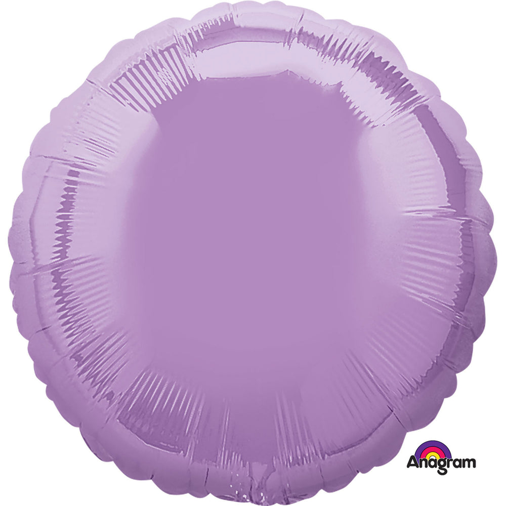 Anagram Metallic Pearl Lavender Circle Standard Foil