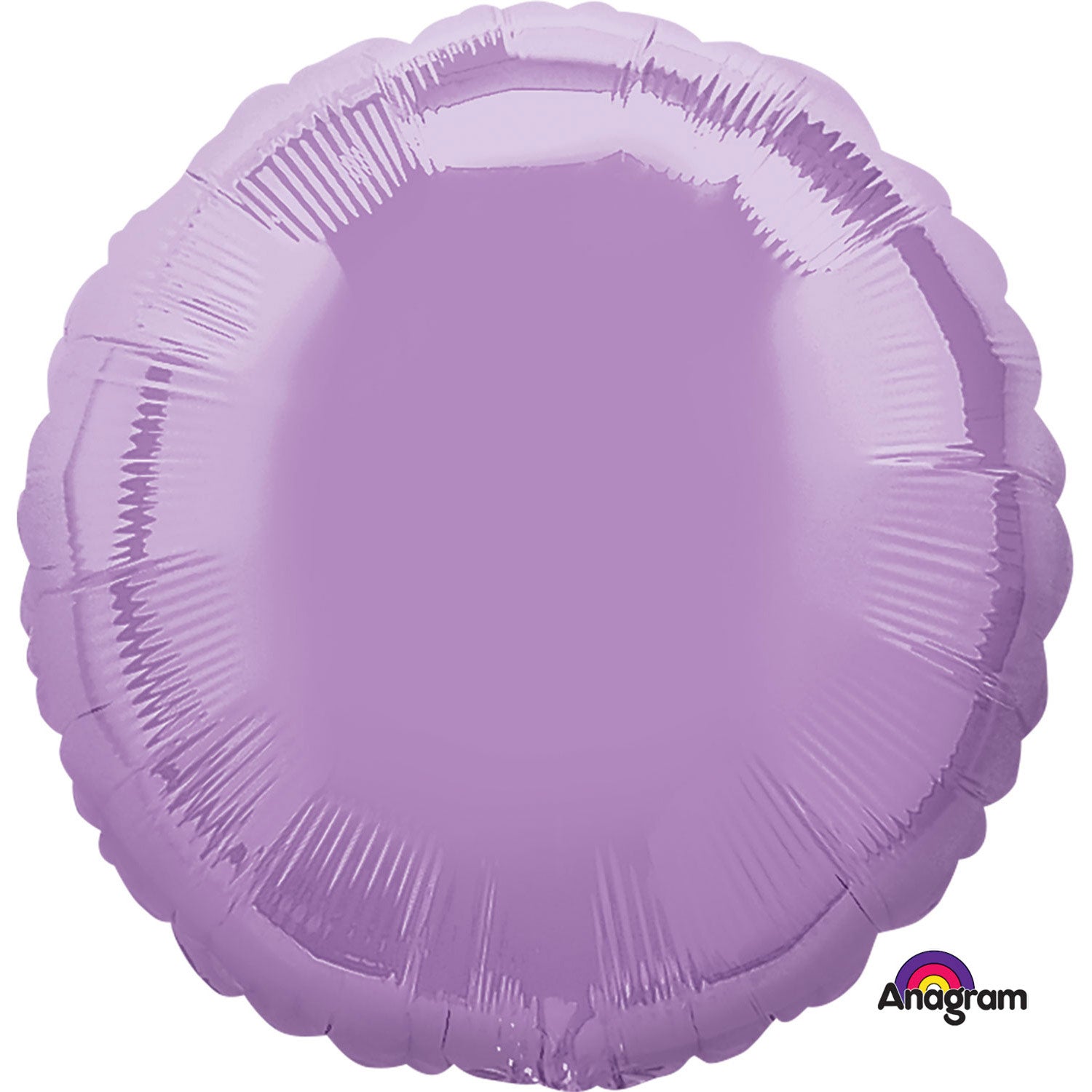 Anagram Metallic Pearl Lavender Circle Standard Foil