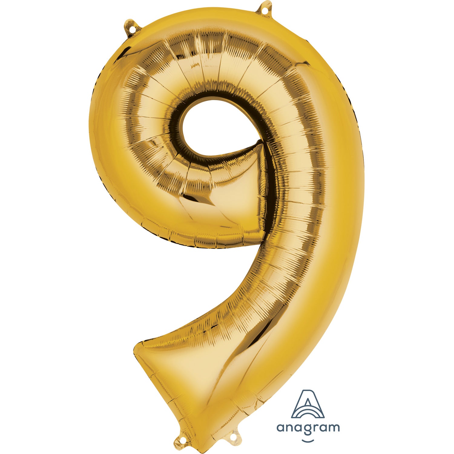 Anagram Minishape Anagram Gold Foil Numbers 9