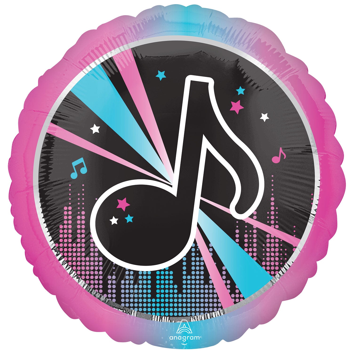 Anagram Music note Circle HX Jumbo Foil – Pro Balloon Shop