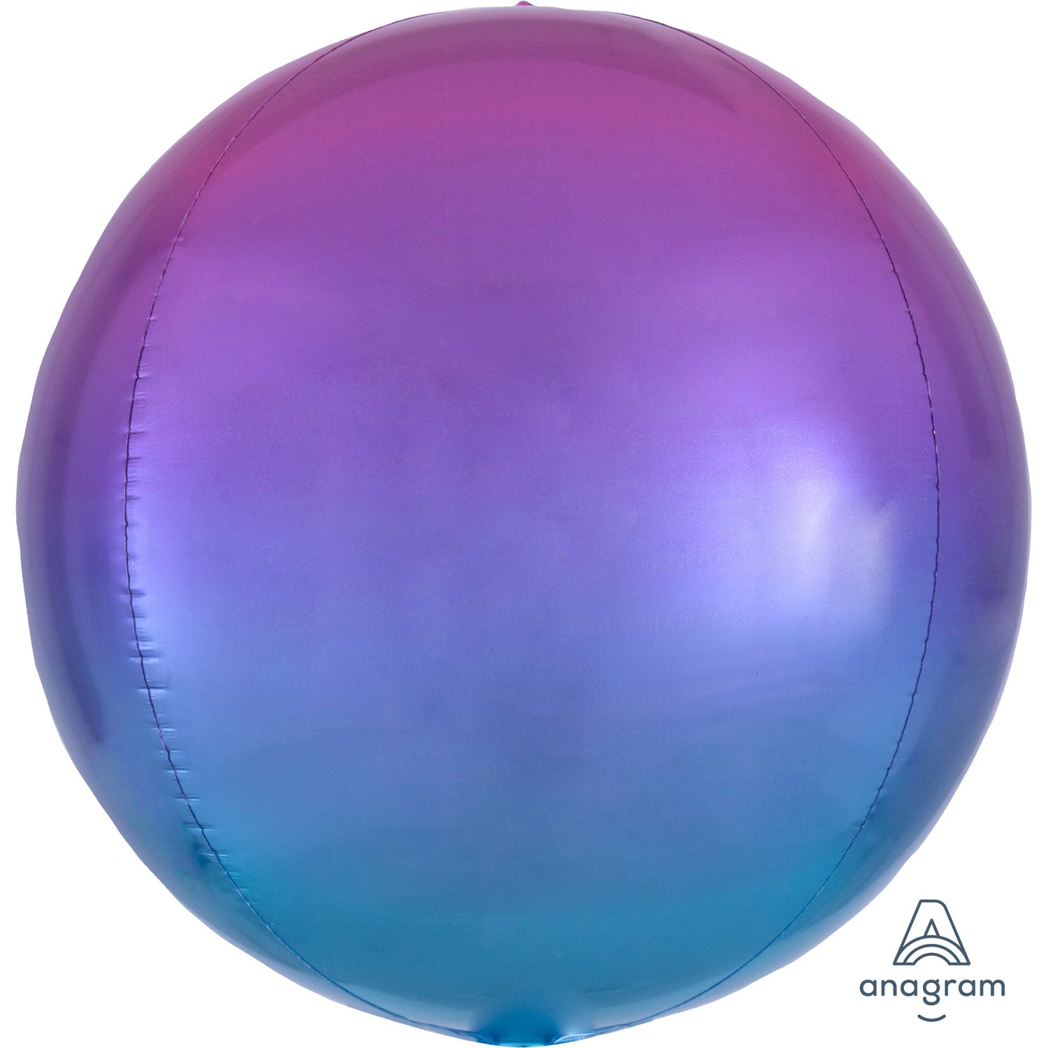 Anagram Ombre Pink & Blue Orbz Foil