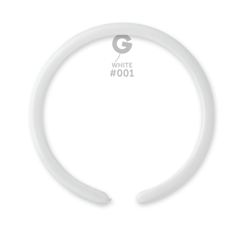 Gemar Modelling Balloon - White #001