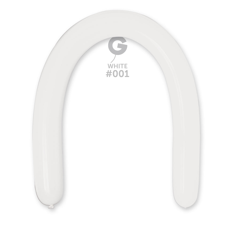 Gemar Modelling Balloon - White #001