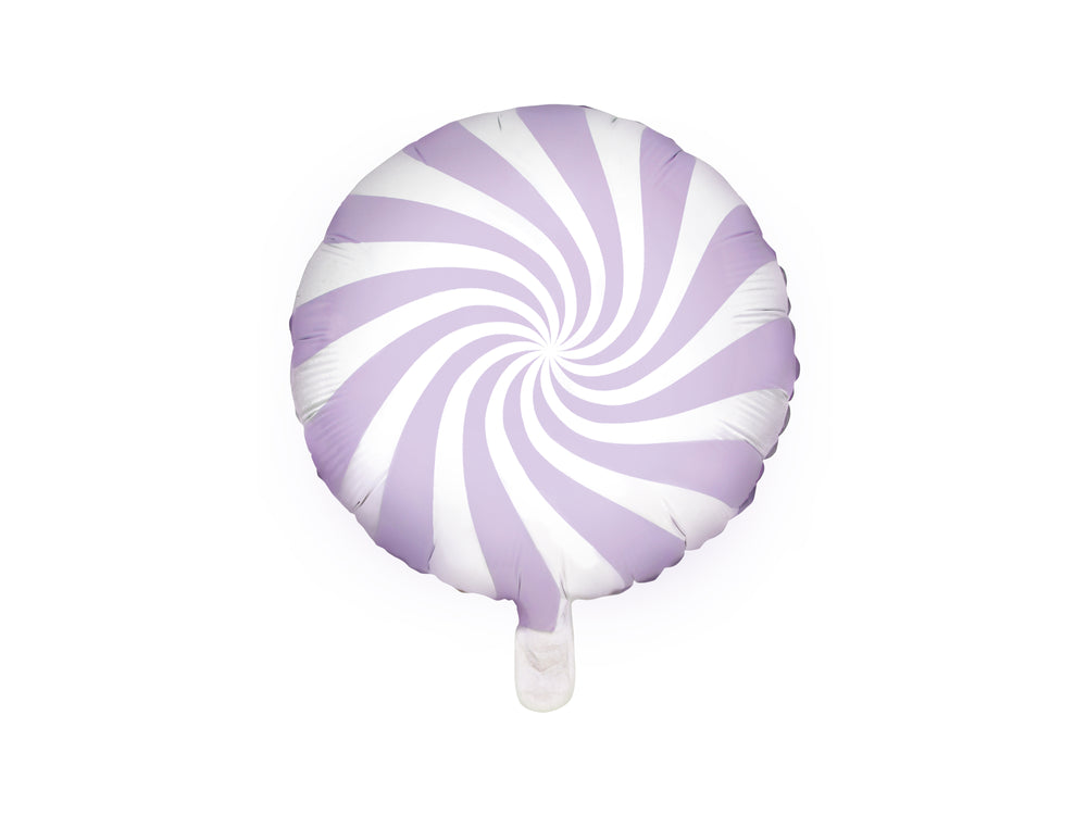 Party Deco Lilac Candy Swirl Foil