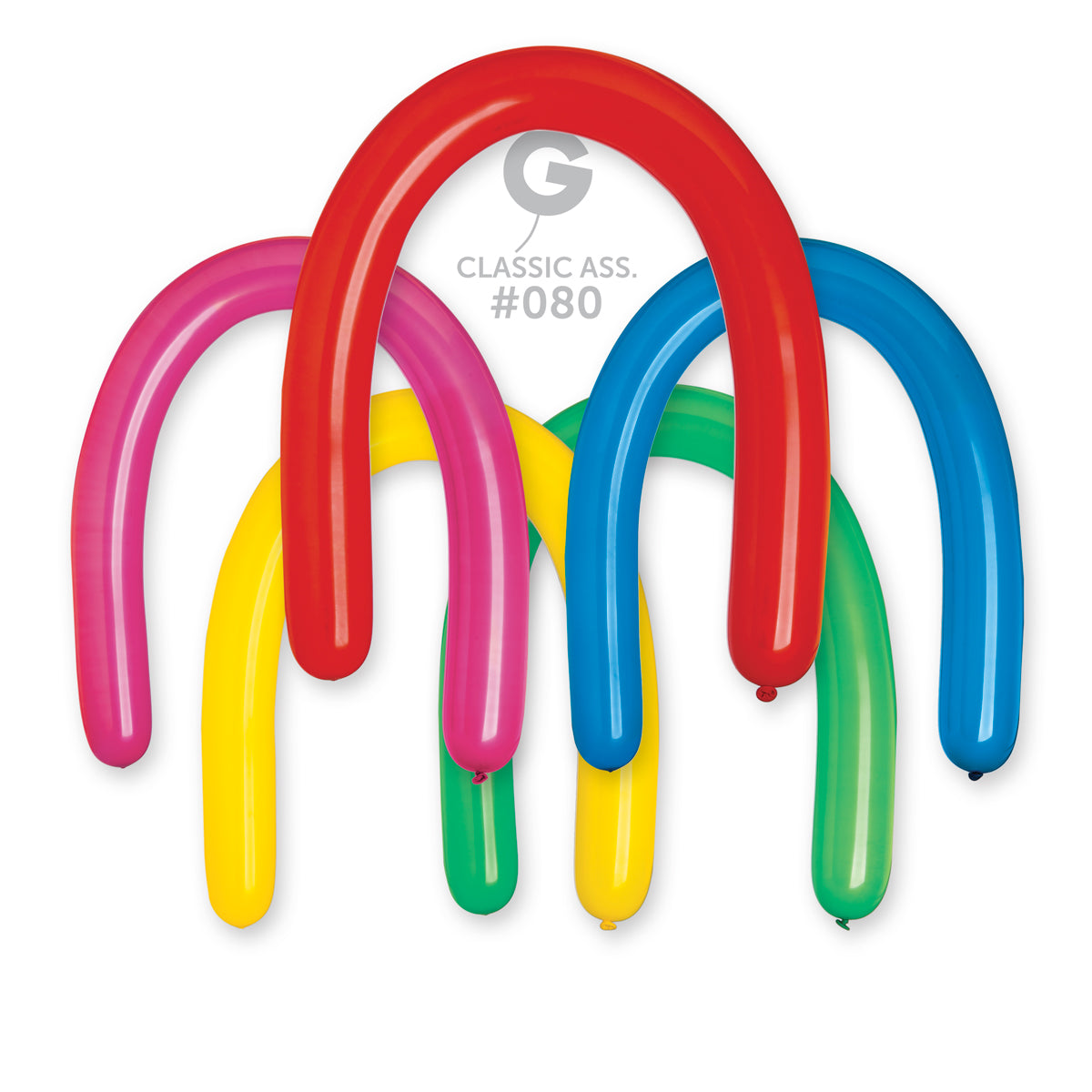 Gemar Modelling Balloon - Classic Assorted #080 D6