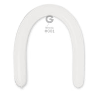 Gemar Modelling Balloon - White #001 D6