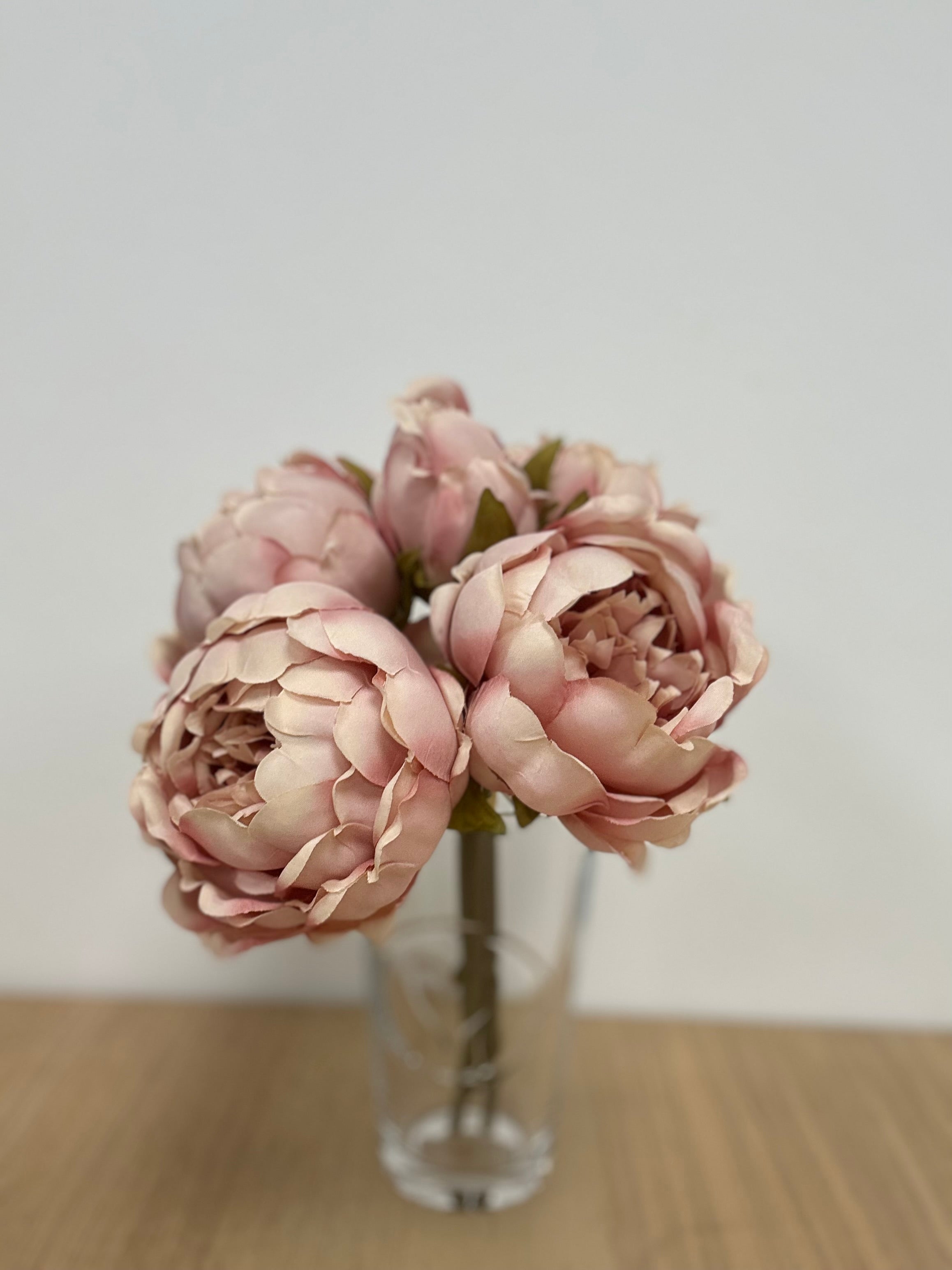 28CM Bisque Peony X 5