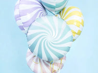 Party Deco Light Blue Candy Swirl Foil_1
