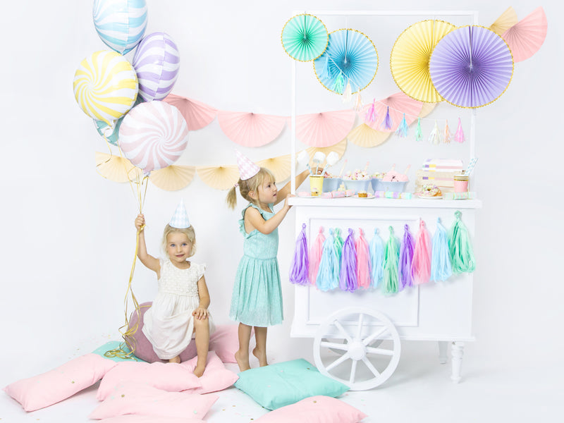 Party Deco Light Pink Candy Swirl Foil_1