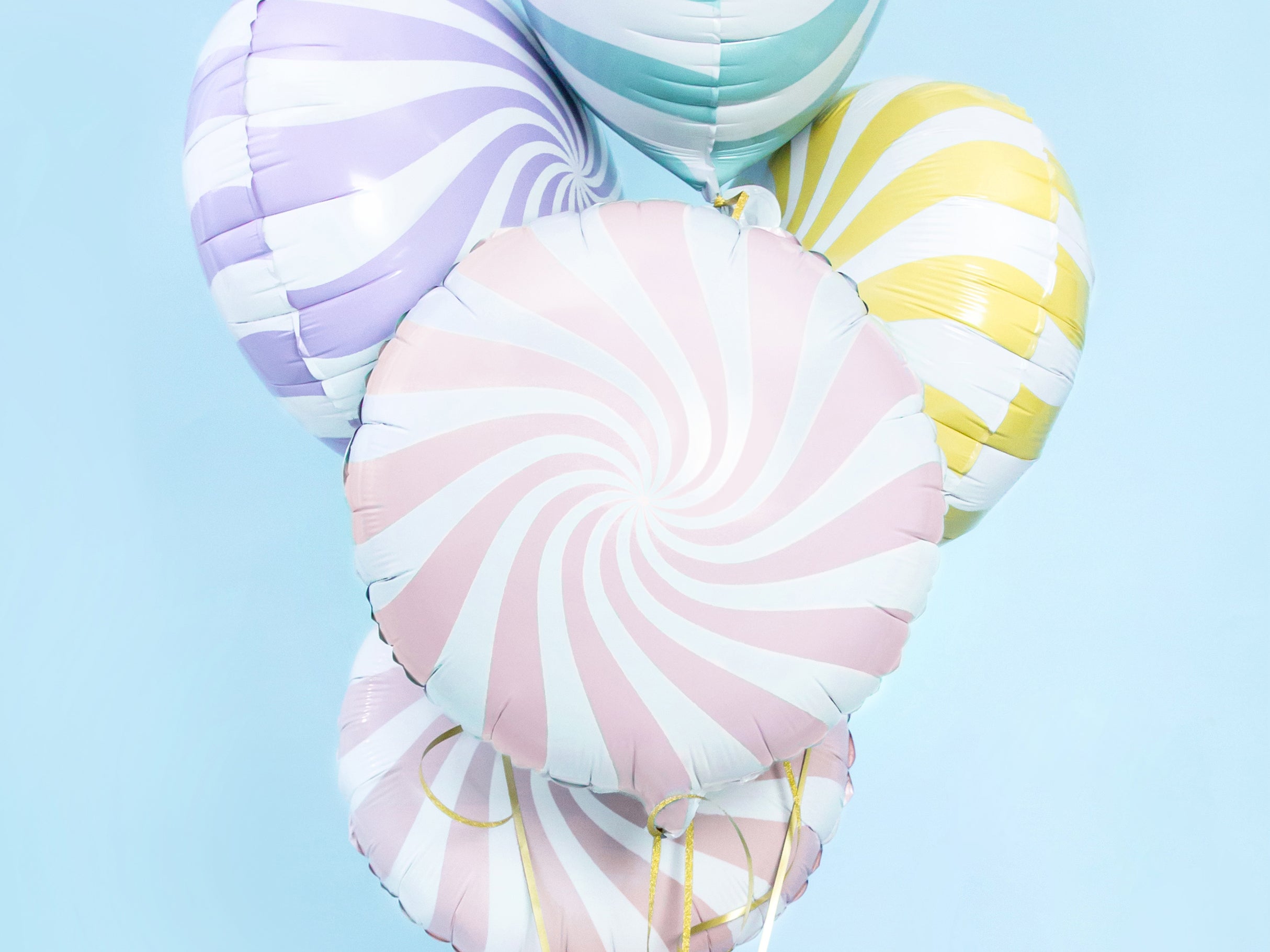 Party Deco Light Pink Candy Swirl Foil_2