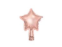 Party Deco Mini Rose Gold Star Foil (25)