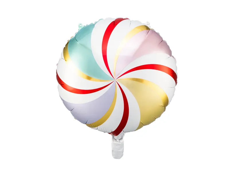 Party Deco Pastel Mix Candy Swirl Foil