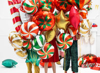 Party Deco Red Candy Swirl Foil_1