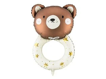 Party Deco Teddy Rattle Foil