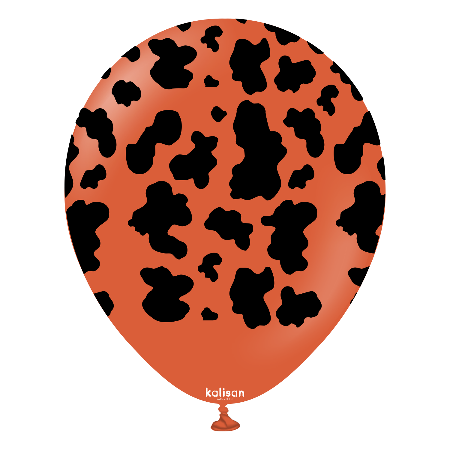 Kalisan Safari Cow - Retro Rust Orange